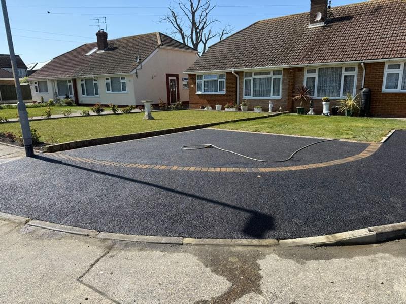 tarmac driveway bracken tobermore paved border margate 9
