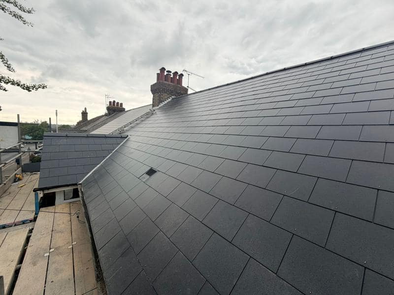 new fibre cement slate roof maidstone kent 10