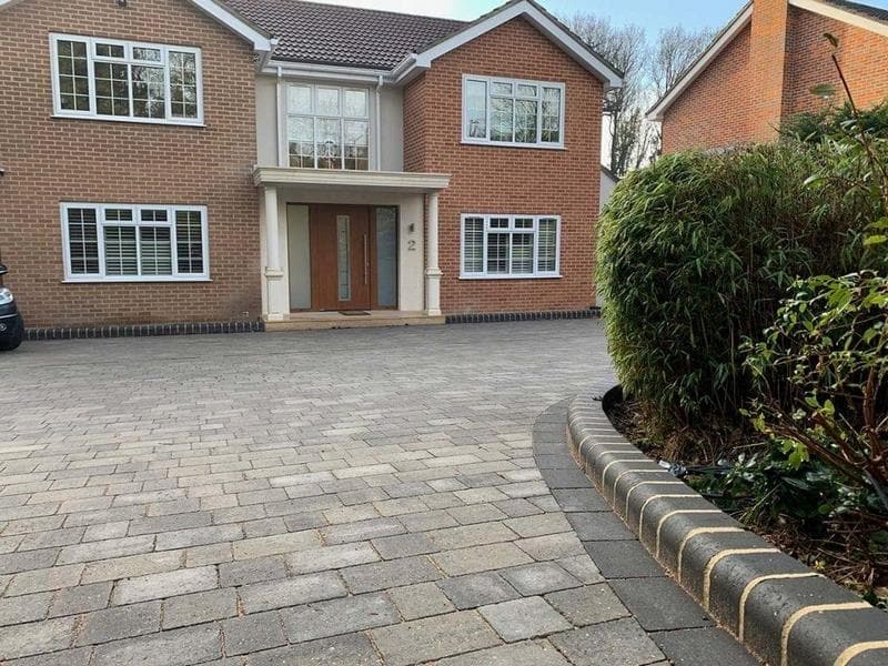 block paving driveway gillingham