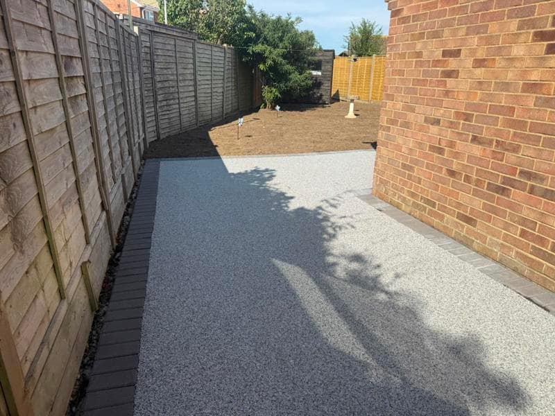 grey resin driveway new romney 6