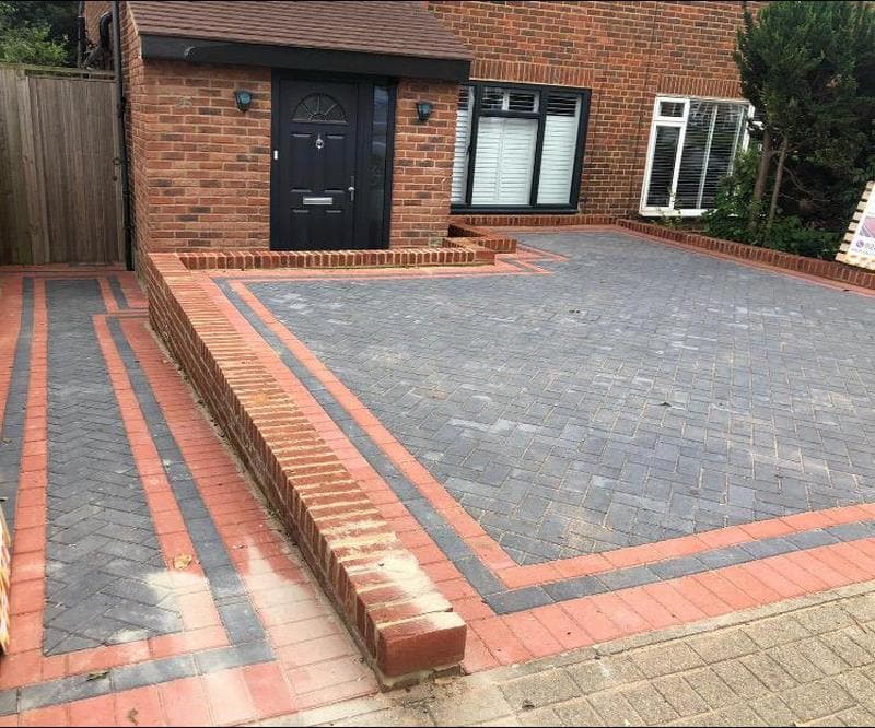 Block Paved Driveway, South Croydon